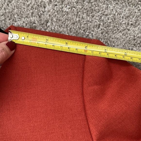 Tahari brown/ orange blazer - Picture 15 of 16